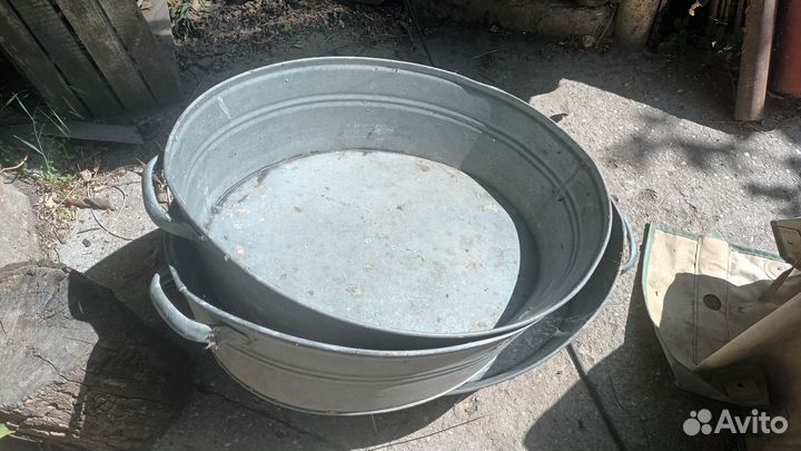 Таз оцинкованный СССР
