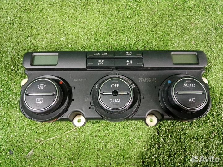 Блок управления климат-контролем Volkswagen Golf 5