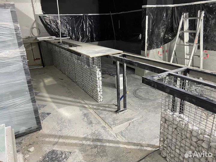 Оцинкованная сетка / Забор под ключ / яч.50х50мм