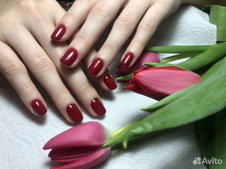 Маникюр, покрытие гель-лак