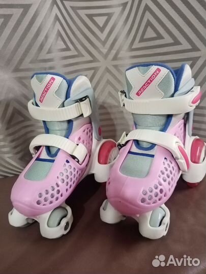 Роликовые коньки детские раздвижные