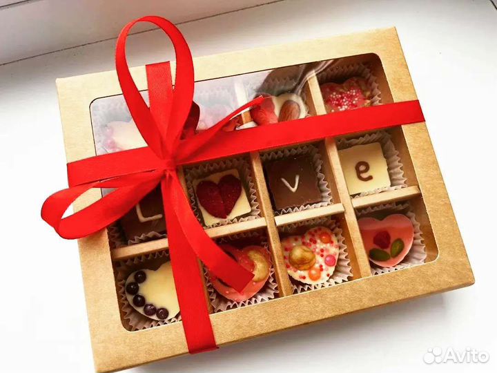 Шоколадный набор, клубника в шоколаде