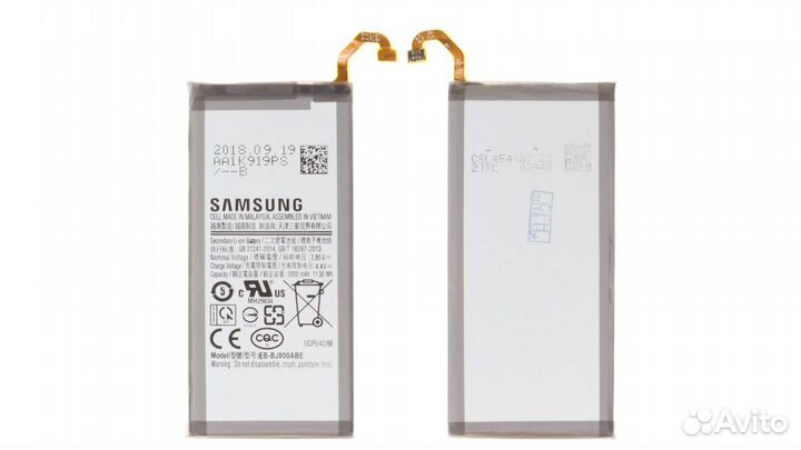 Аккумулятор samsung Galaxy A600/J600/J810