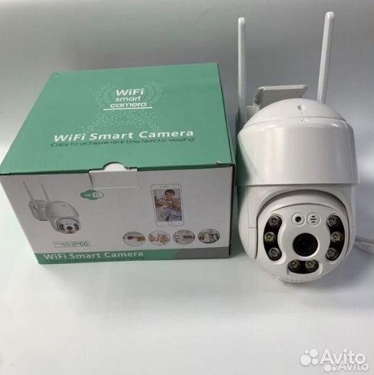 Новая уличная поворотная WiFi камера 1080р