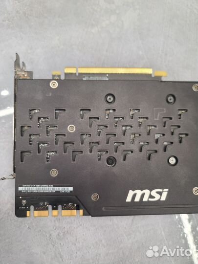 Видеокарта MSI gtx 1080 gaming X 8gb