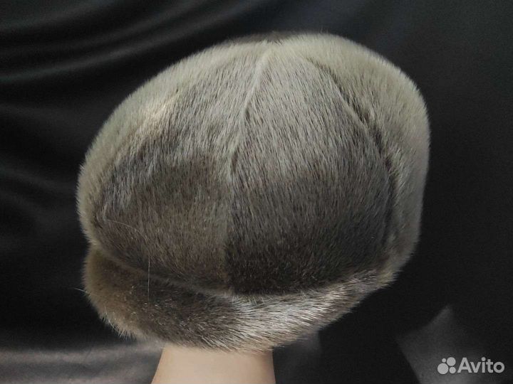 Меховая мужская кепка