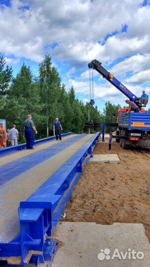 Автовесы новые на 60 тонн 12 метров стандарт