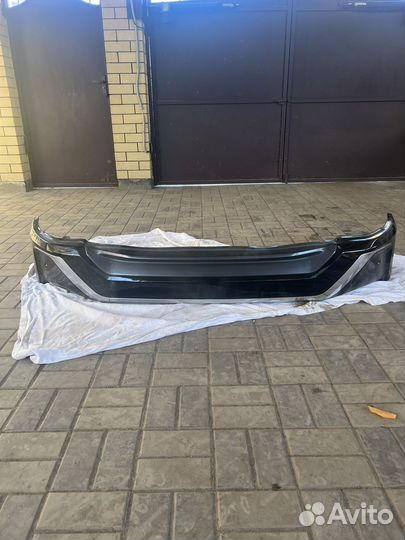 Передняя губа на land cruiser 200