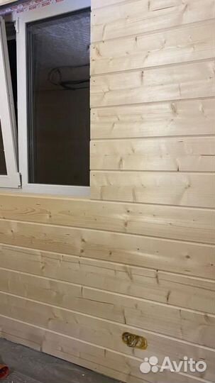 Имитация бруса 17х146х3000, ав.Бесплатная погрузка
