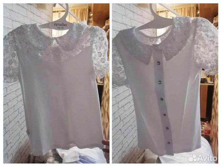 Блузка школьная