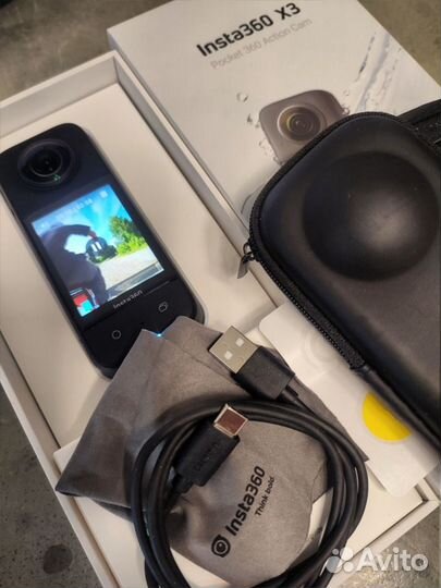Insta 360 one x3 экшен камера