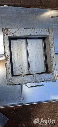 Клапан вентиляционный кватрат 250х250