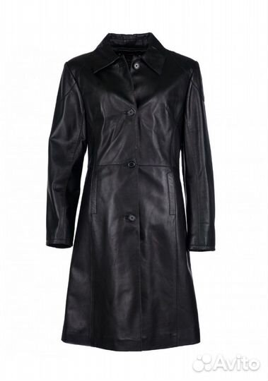 Кожаный плащ