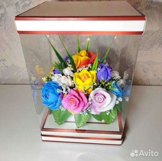 Букет из мыла