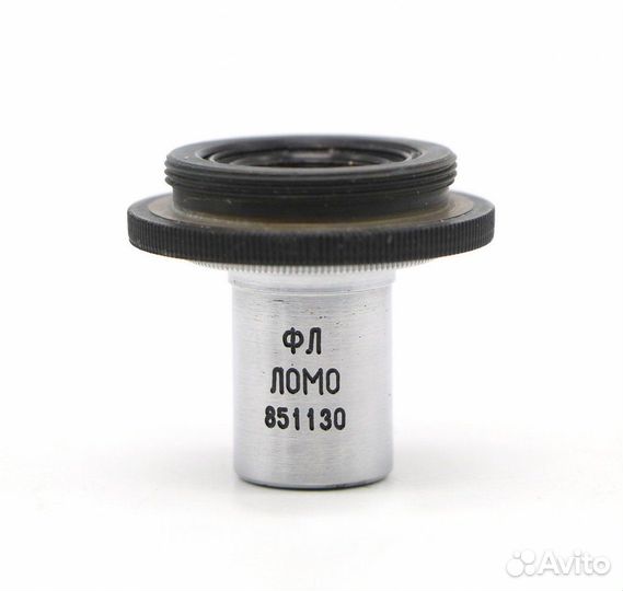 Объектив микроскопа ломо фл 10х0.30