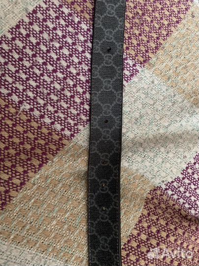 Ремень Gucci GG мужской оригинал едет обрантно