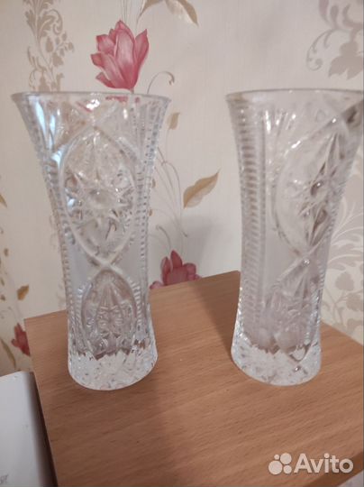 Хрустальная ваза