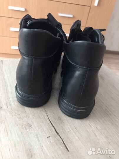 Ботинки демисезонные натуральная кожа
