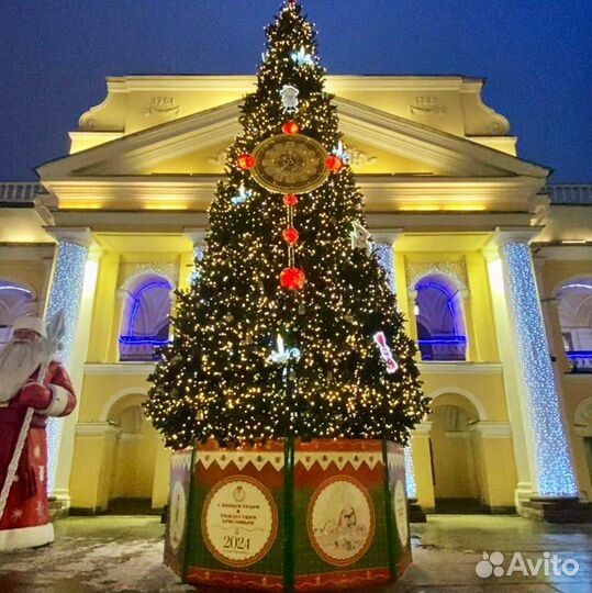 Новогодний тур в Санкт Петербург, 7дней, из Ростов