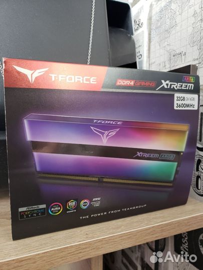 Team Group T-force xtreem argb 16GB 3600Mhz DDR4
