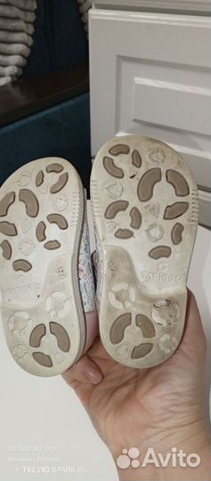 Сандалии для девочки 22 размер