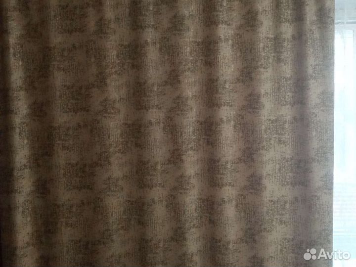 Портьера шторы для комнаты 2 шт комплект