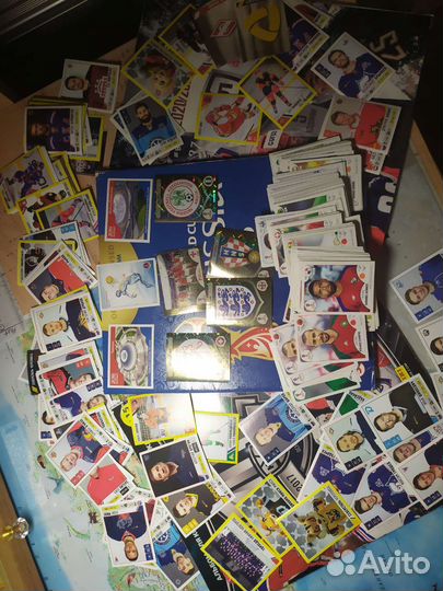 Наклейки Panini (футбол и хоккей)