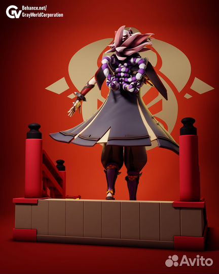 Фигурка Itto Genshin Impact (Итто Геншин Импакт)