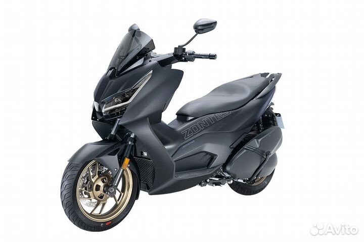 Макси-скутер Zontes ZT350-D black новый