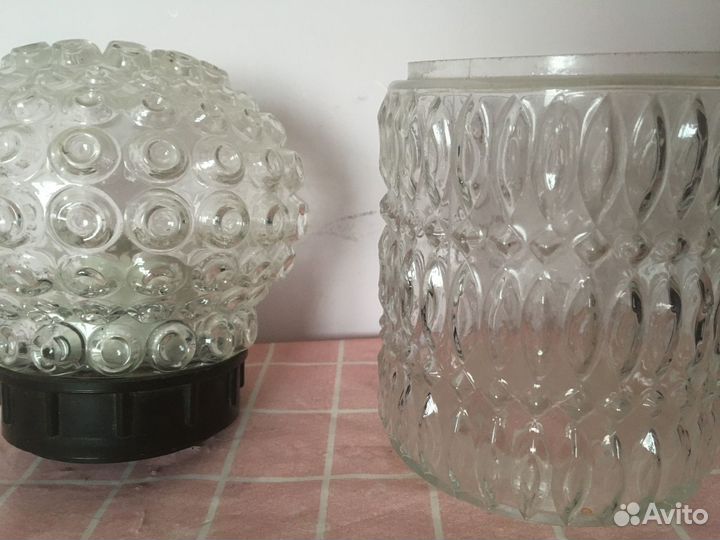 Плафон СССР стекло