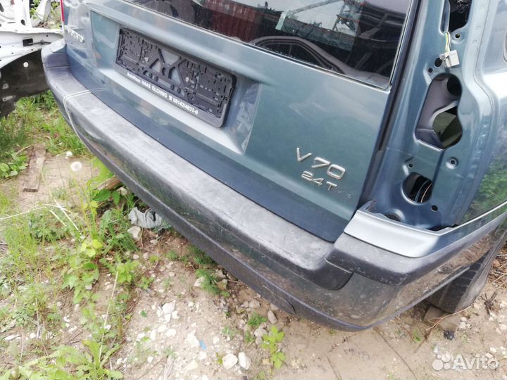 Бампер задний Вольво V70 ll