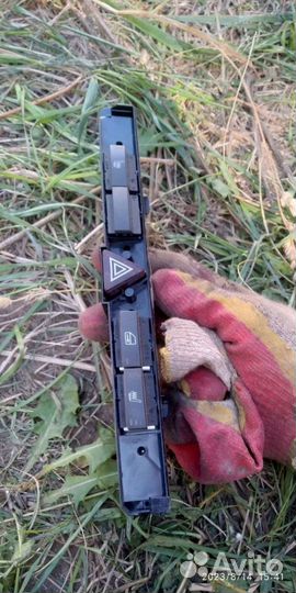 Opel Zafira B рестайлинг, блок кнопок