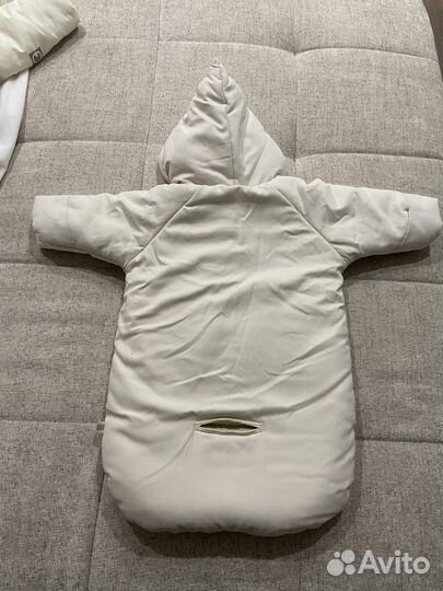 Конверт-комбинизон. Зимний для новорожленного