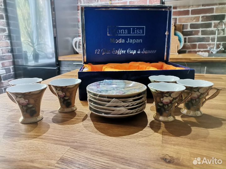 Кофейные сервиз Mona Lisa Японский фарфор новый