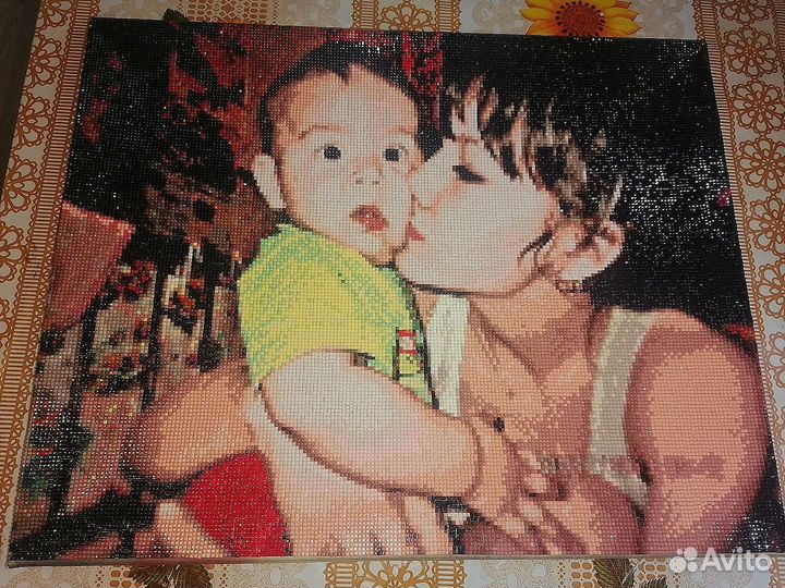 Алмазная мозаика по фото - производство