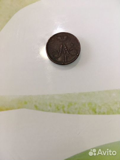 Старинная монета