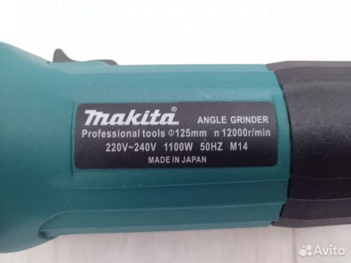 Ушм болгарка 125 с регулировкой оборотов makita