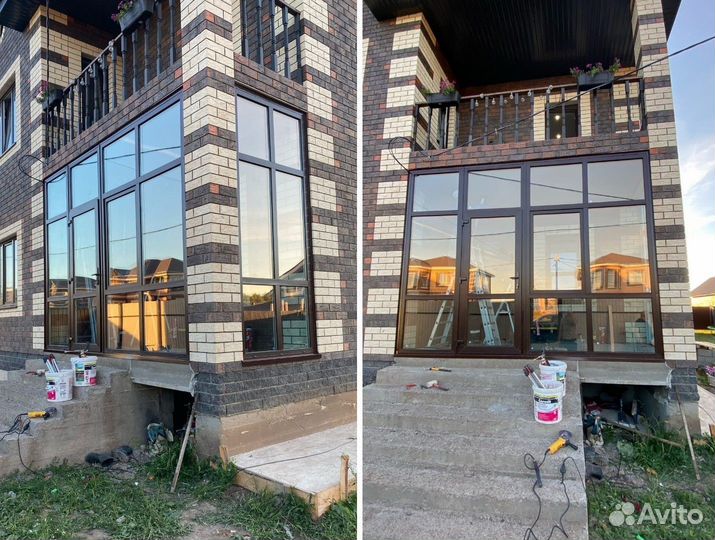 Окна рехау новые / остекление балконов под ключ