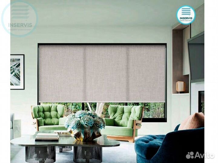 Римские шторы на кухню