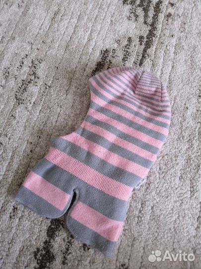 Шлемы зимние на девочку 50-52