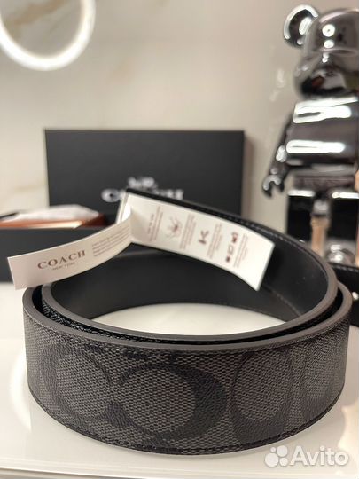 Мужской кожаный ремень Coach