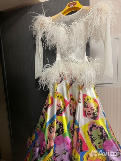 Платье для бальных танцев стандарт ю1