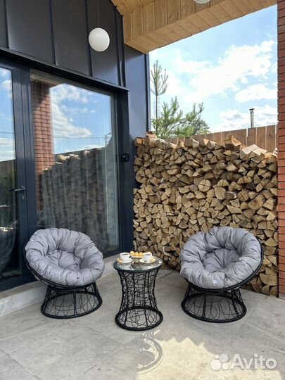 Садовая мебель из ротанга Папасан