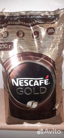 Кофе нескафе голд 900 грамм