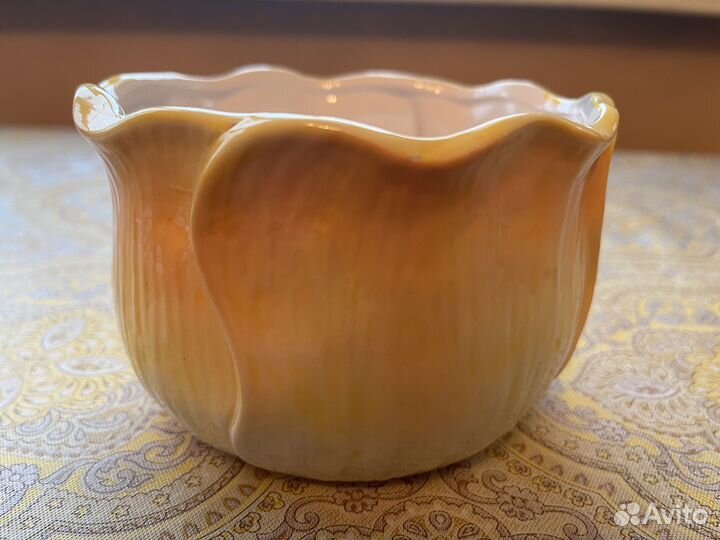 Конфетница миска керамическая бабочки