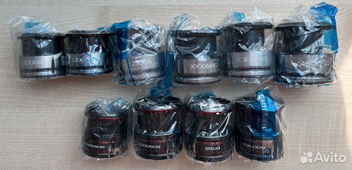 Шпули Shimano 19 Stradic и 20 Vanford