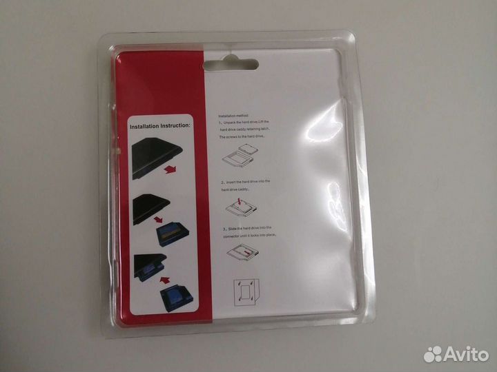 Переходник дополнительного HDD в отсек CD/DVD