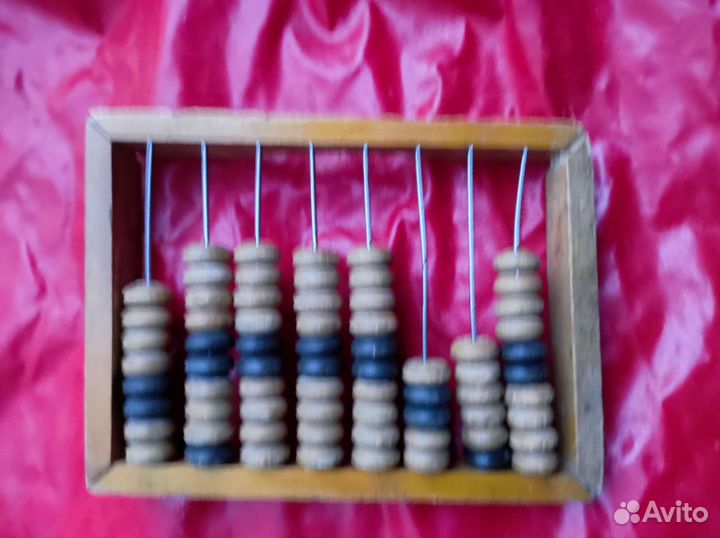 Счеты деревянные