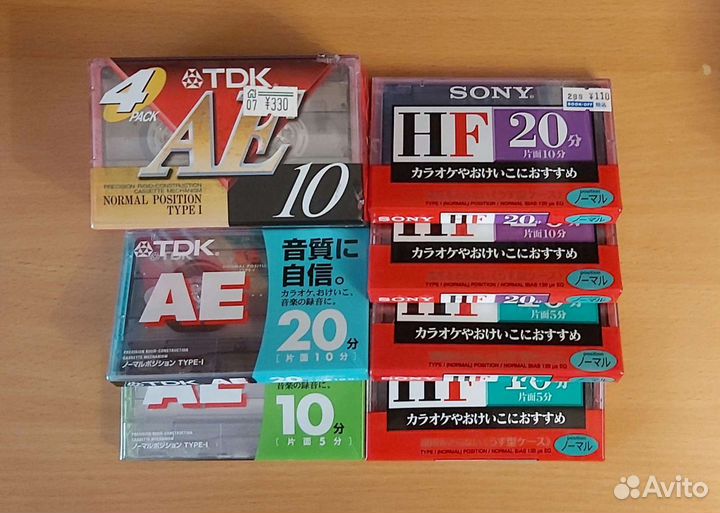 Аудиокассеты TDK, Sony
