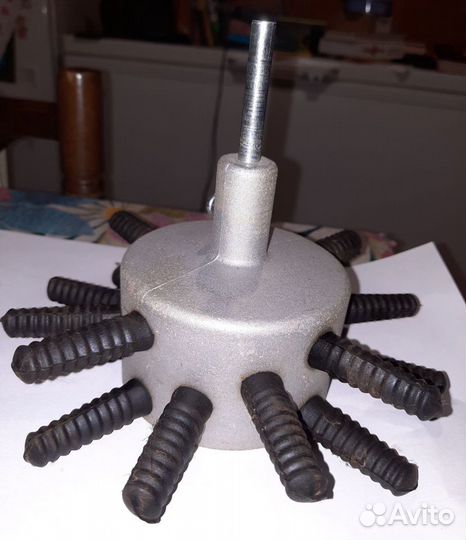 Насадка перосъемная на дрель металлическая